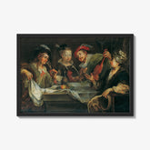 Amusement after the meal by Johann Georg Platzer - thumbnail_1_bf_673c95f05e0c5e198f5ec57a